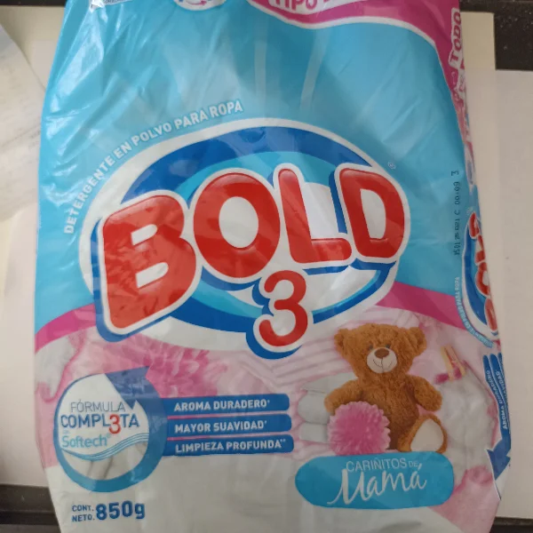 Detergente Bold Cariños 850g