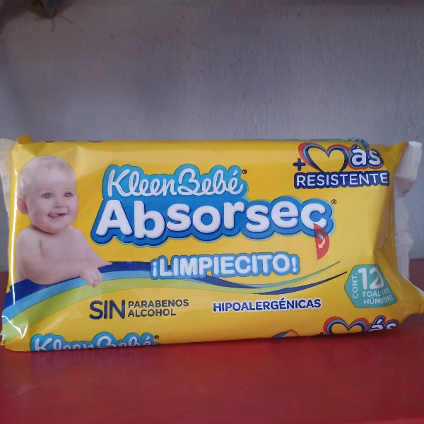 Toallitas Humedas Absorsec 120 toallitas