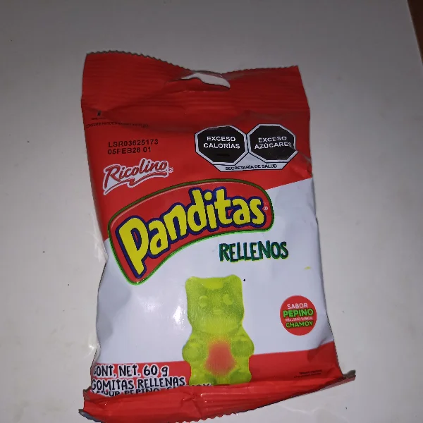 Panditas Rellenos 60g Sabor Pepino