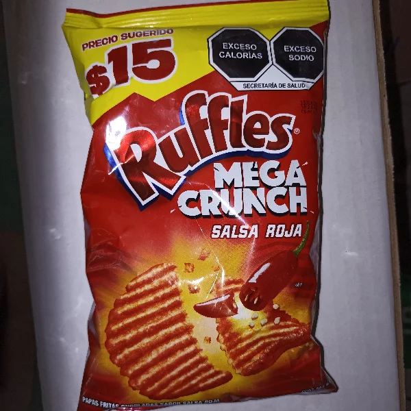 Ruffles Mega Crunch Salsa Roja 42g