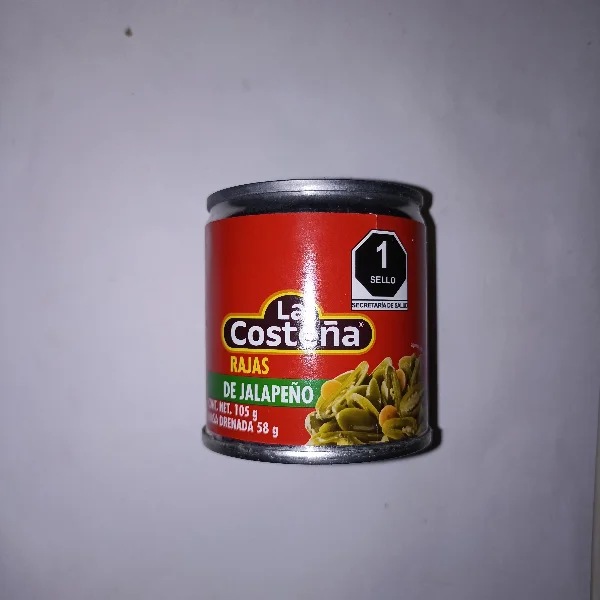 Rajas De Jalapeño 105g
