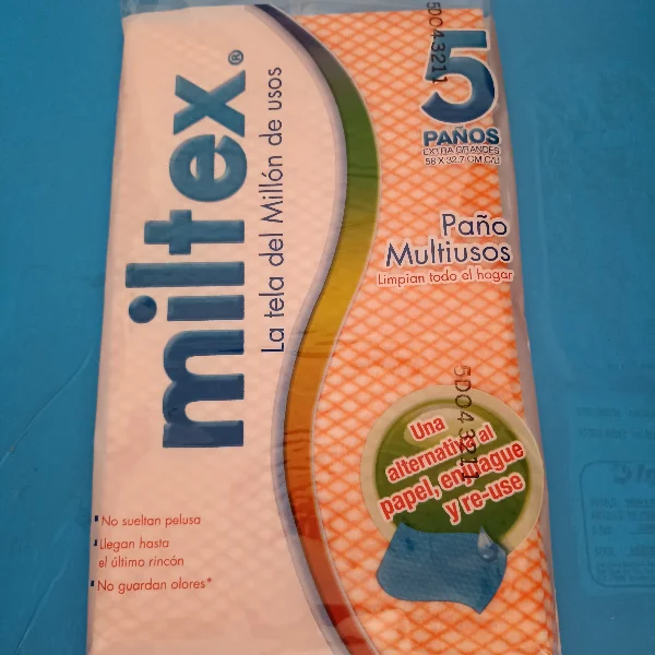 Paño Multiusos Miltex 5pzs