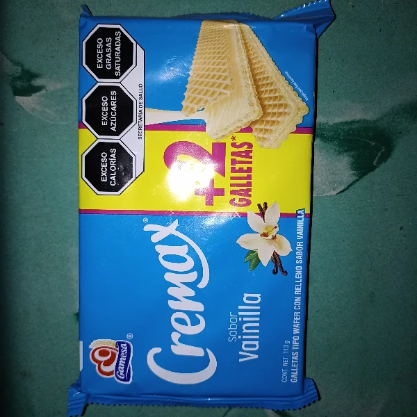 Cremax Vainilla +2galletas 113g