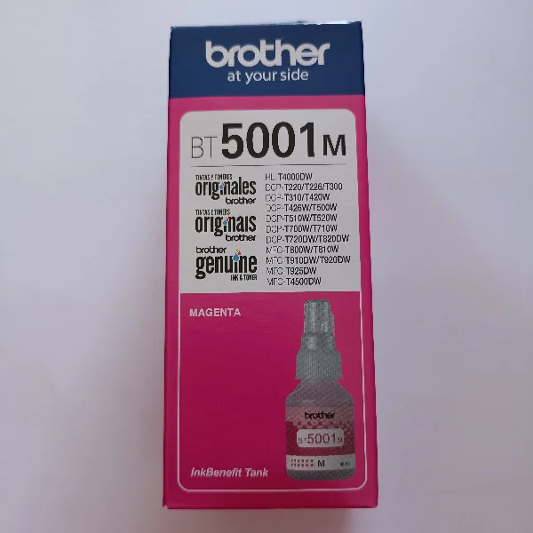 Bote de Tinta Brother Magenta BT5001M