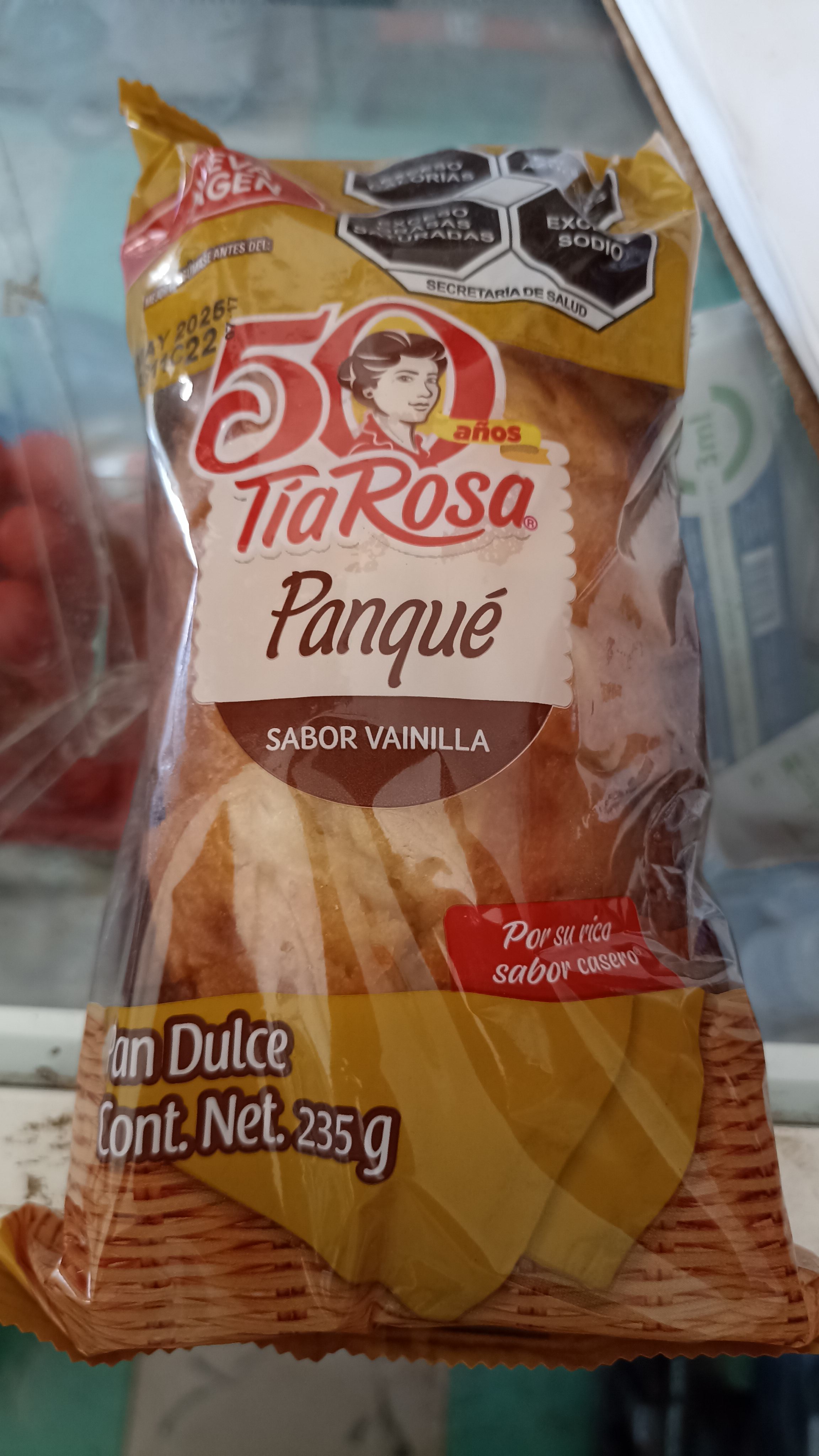 Panque Sabor Vainilla 235g