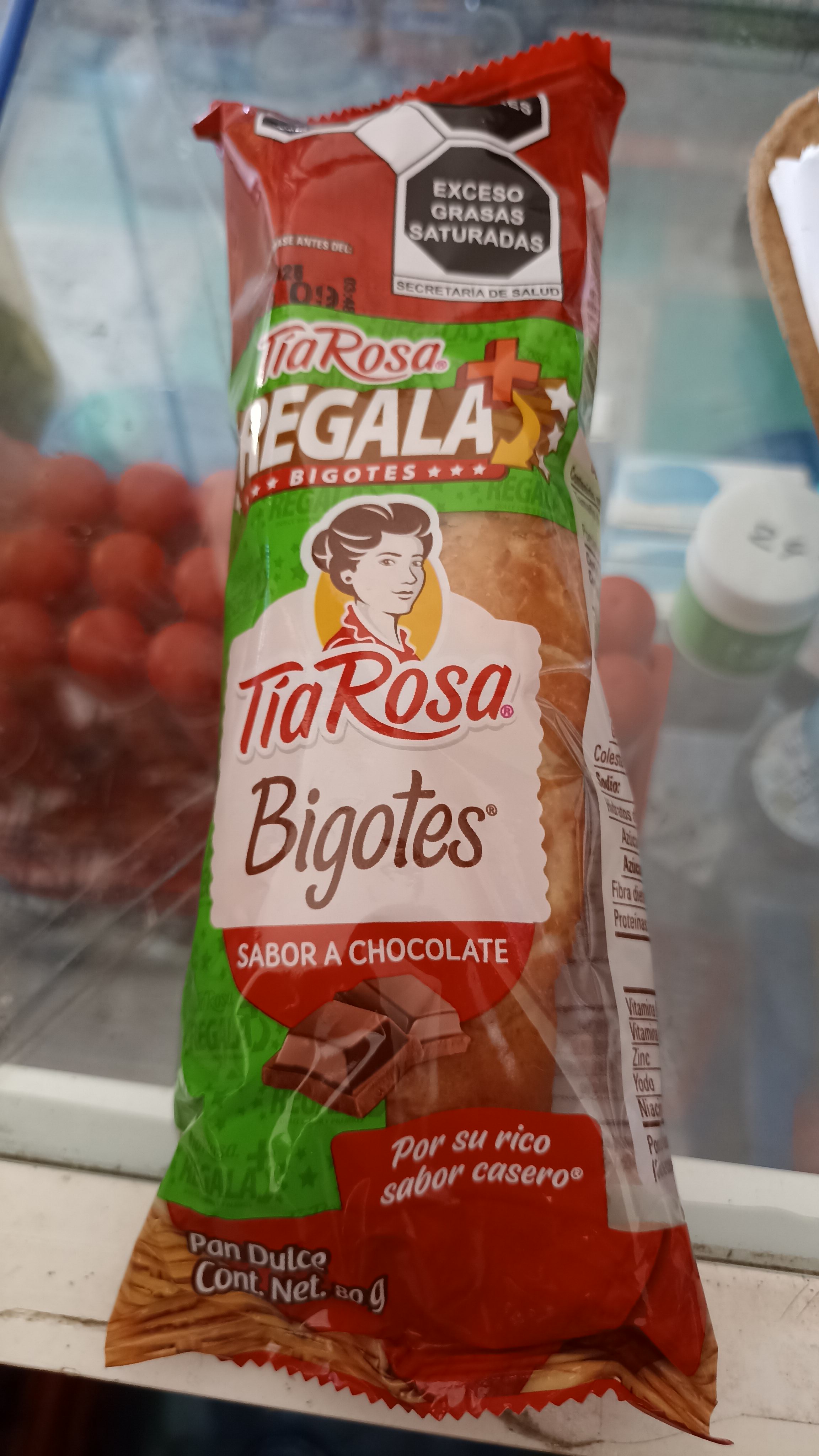 Bigotes tia Rosa Chocolate 80g