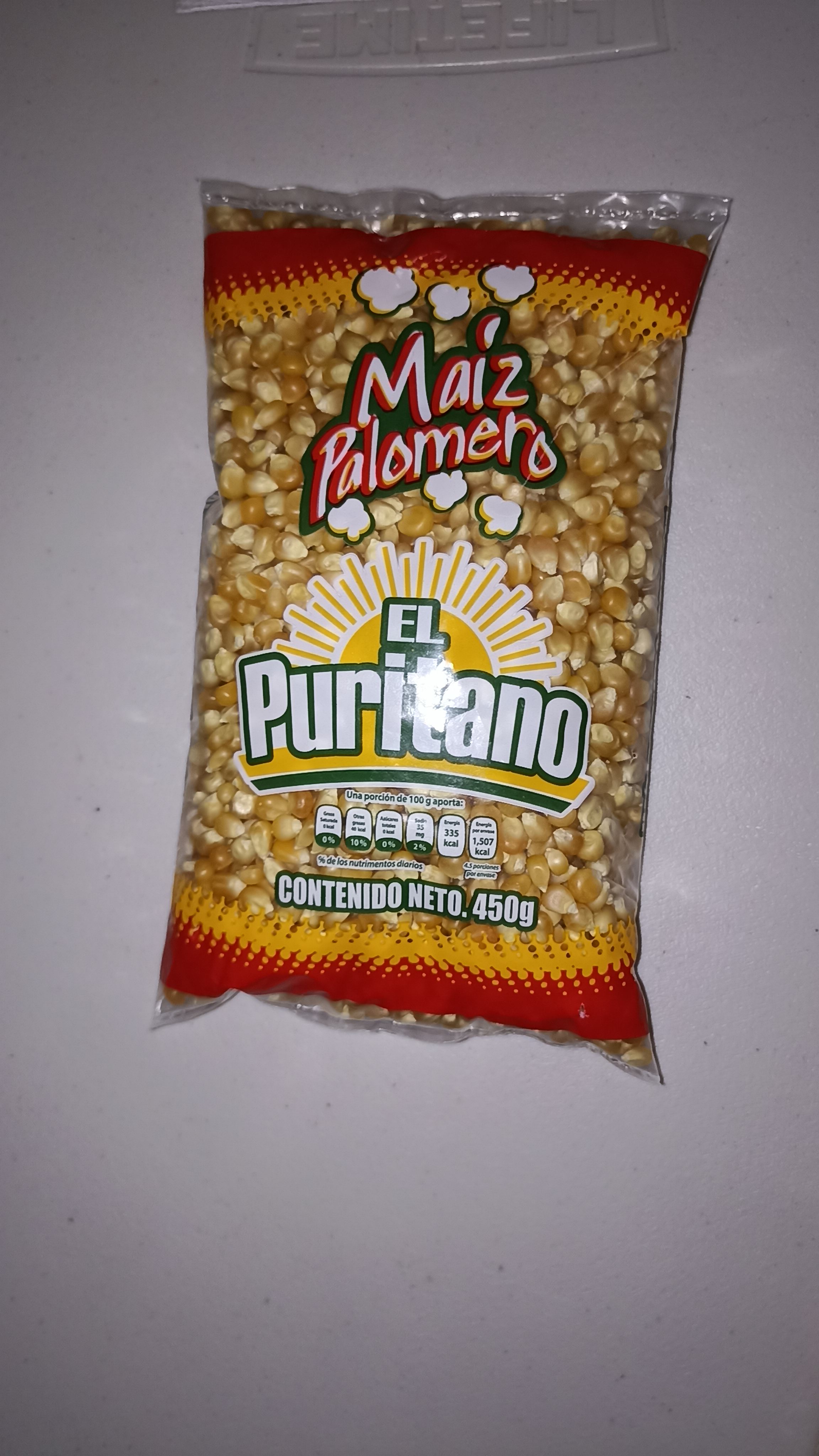 Maiz Palomero El Puritano