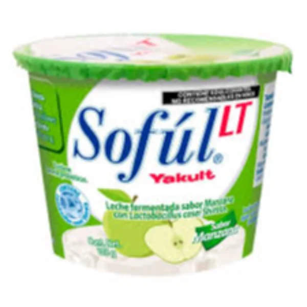 Soful LT Yakult Manzana 105g