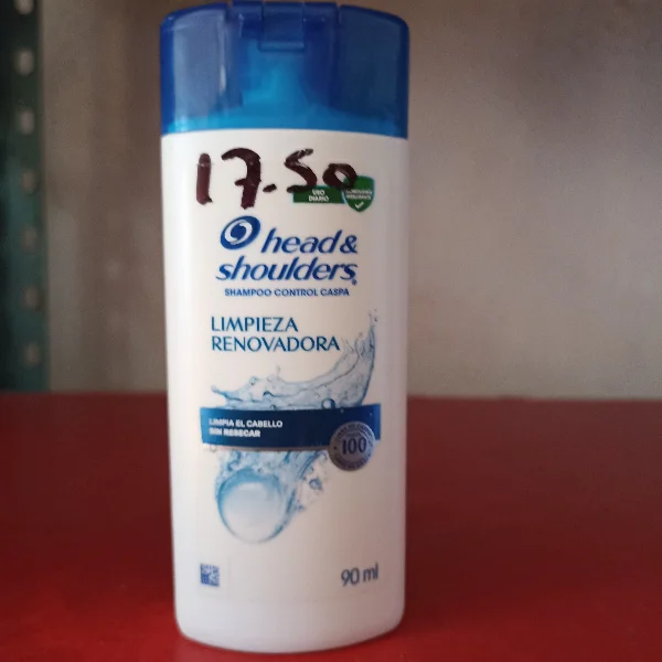Shampoo Head & Shoulders Limpieza Renovadora 90ml
