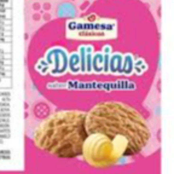 Delicias Sabor Mantequilla 70g