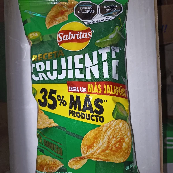 Sabritas Receta Crujiente Jalapeño 57g