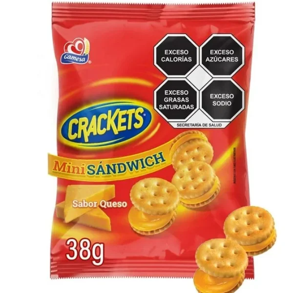 Crackets Mini Sandwich 38g