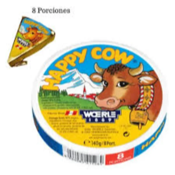 Queso Fundido Happy Cow Por Unidad