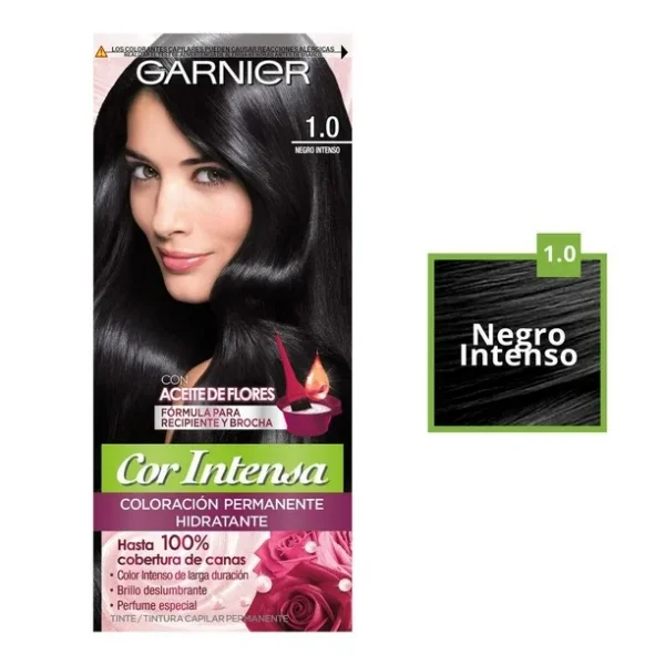 Tinte Garnier Cor Intensa 1.0 Negro Intenso