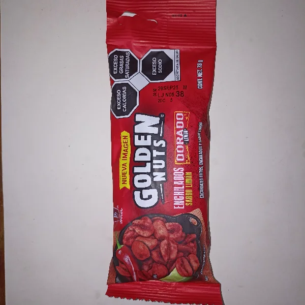 Golden Nuts Enchilados 78g