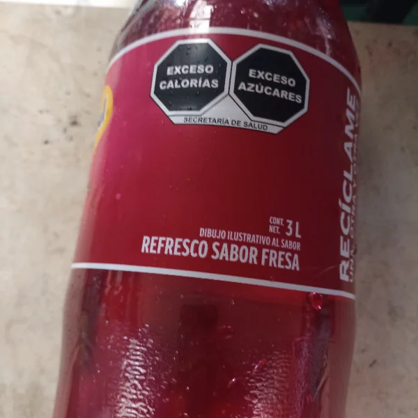 Cristal Fresa 3 L