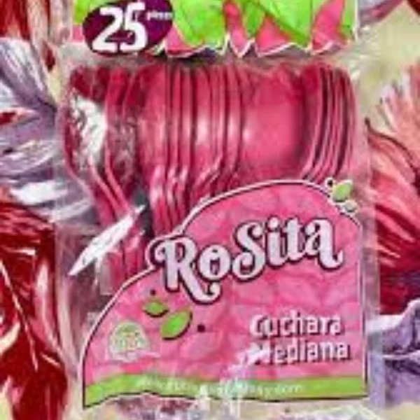 Cuchara Mediana Rosita C.25pzas