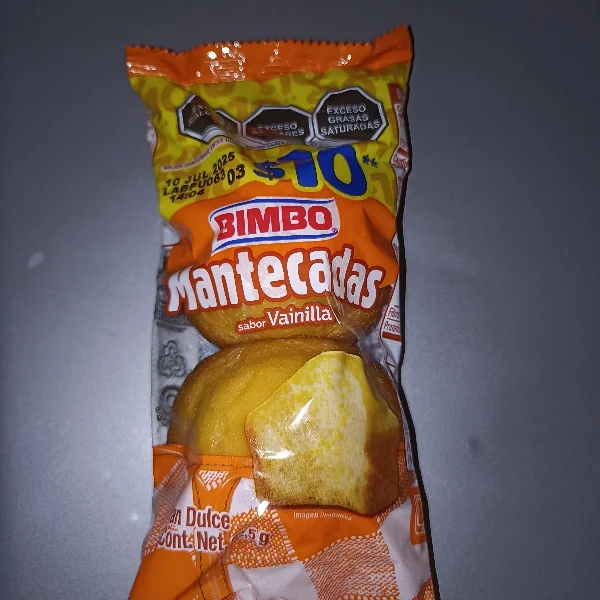 Mantecadas Vainilla 2pzas 62,5g