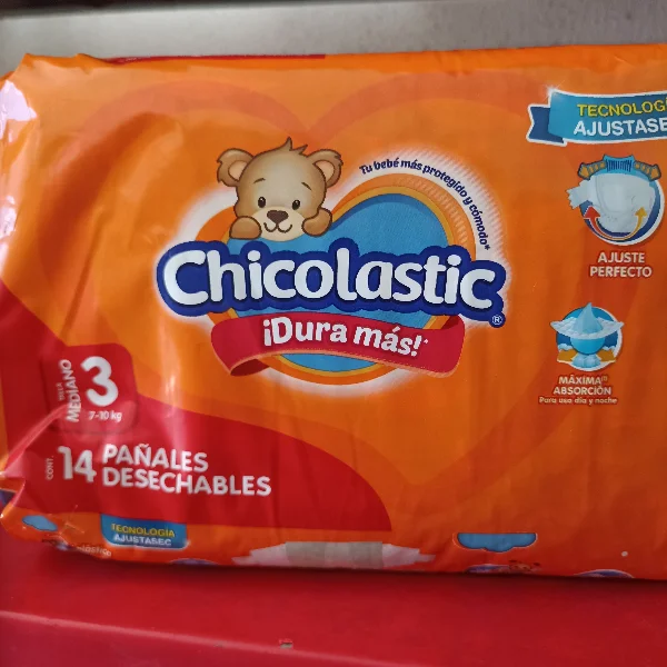 Pañal Chicolastic Mediano 14 Pz