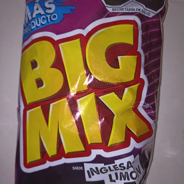 Big Mix Inglesa Limon 80g