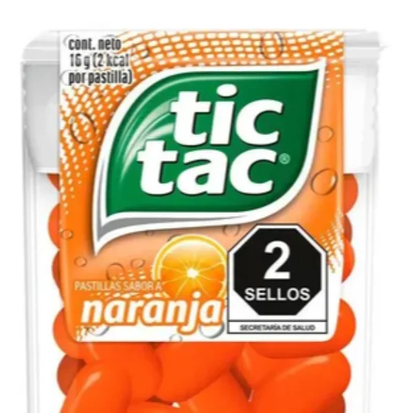 Tic Tac naranja 14.5g