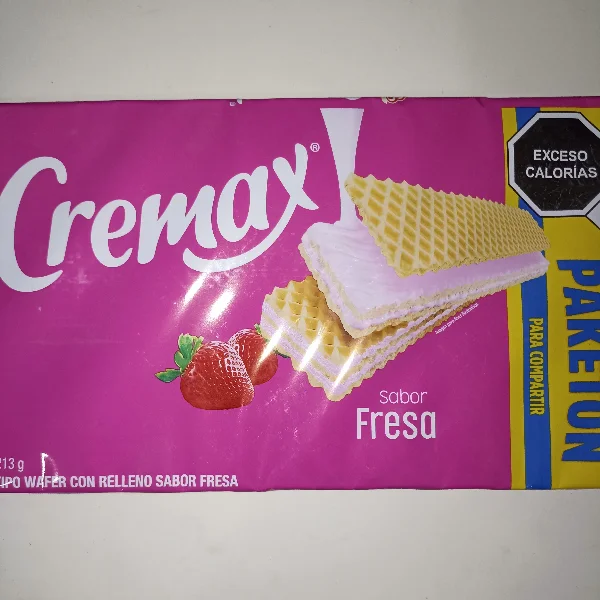 Cremax Paqueton Fresa 213g