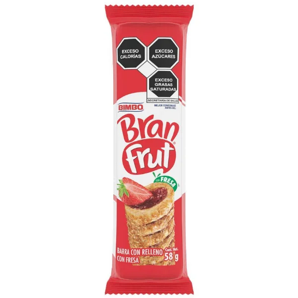 Bran Frut Fresa Bimbo 58g