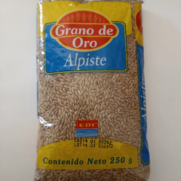 Alpiste Grano De Oro 250g