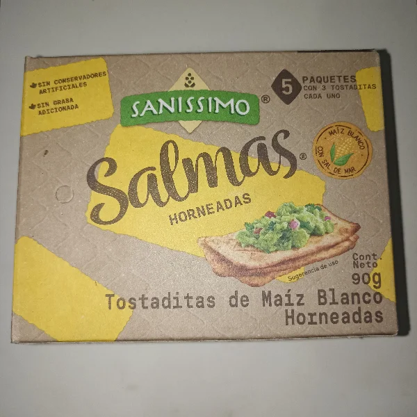 Salmas horneadas sanissimo 90g