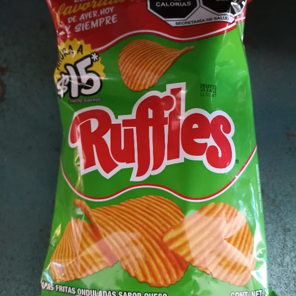 Ruffles Queso 34g