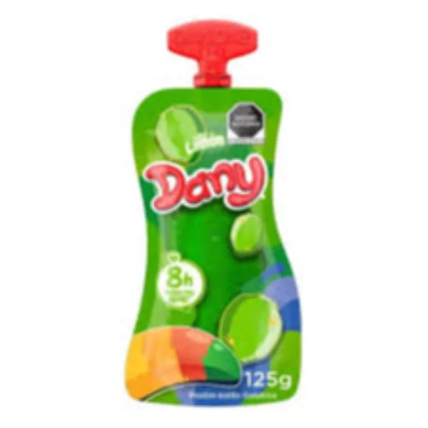 Gelatina Dany Pouch Limon 125g