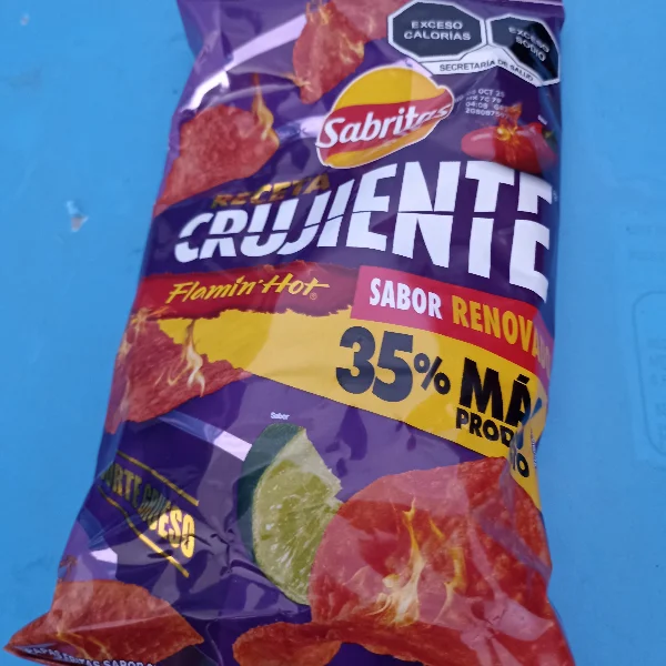 Sabritas Crujientes Flamin Hot.57g