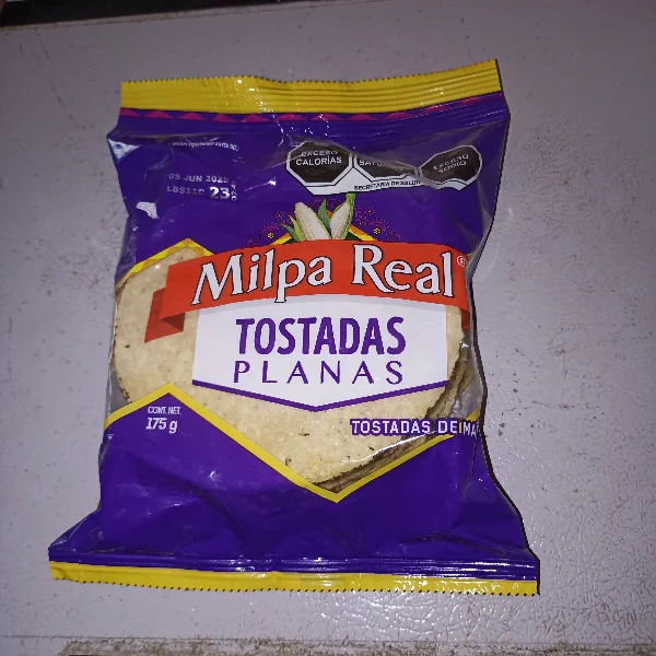 Tostadas Planas Milpa Real 175g