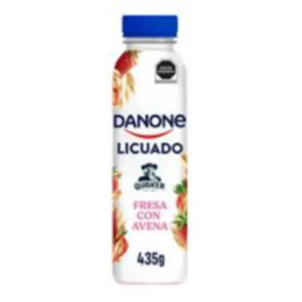 Danone Licuado Fresa c/avena 435g