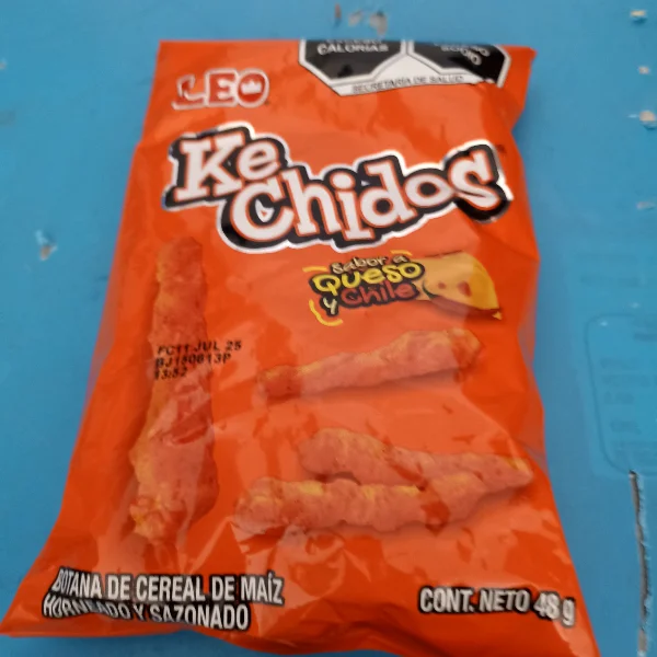 Ke Chidos Queso Y Chile 48g