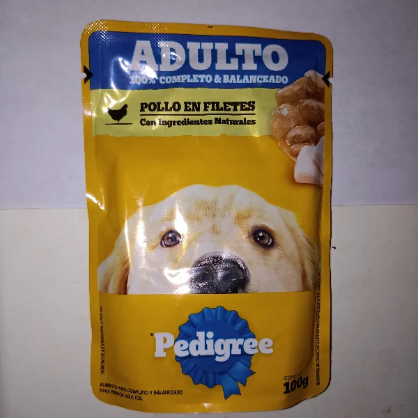 Sobre Pedigree Adulto Pollo 100g