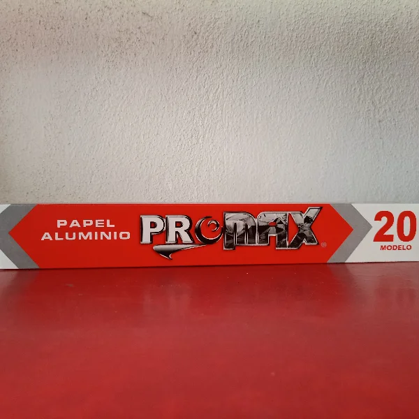 Papel Aluminio Promax 20