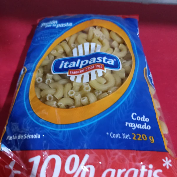 Codo Rayado Italpasta 200g