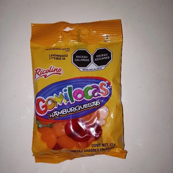 Gomilocas Hamburguesas 63g