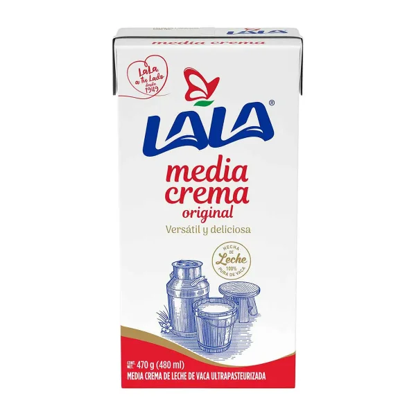 Media Crema Lala 470ml
