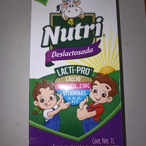 Nutri Leche Deslactosada 1L