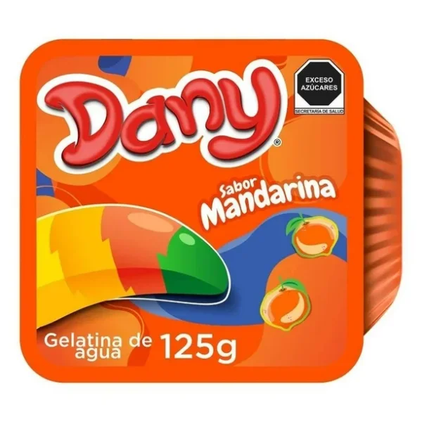Gelatina Dany Mandarina 125g