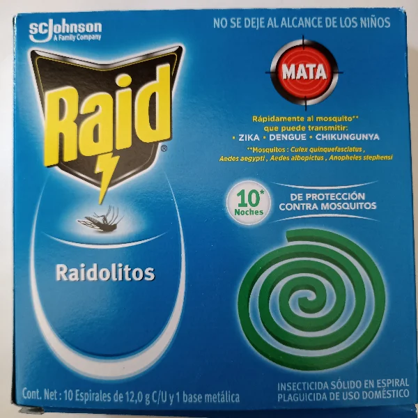 Killer Raid Verde 10piezas