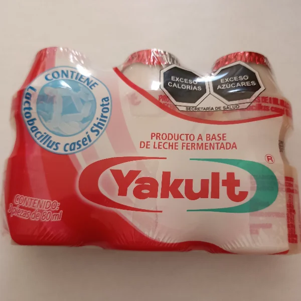 Yakult 3pzas de 80ml