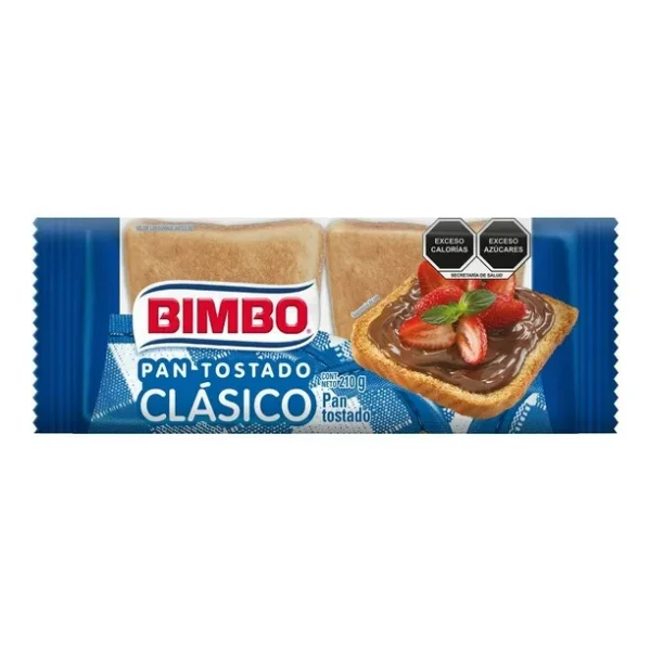 Pan Tostado Clásico Bimbo 210g