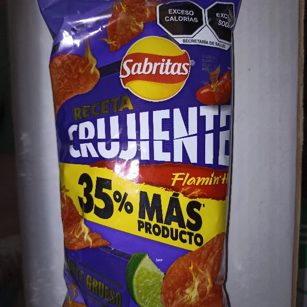 Sabritas Receta Crujiente Flamin 57g