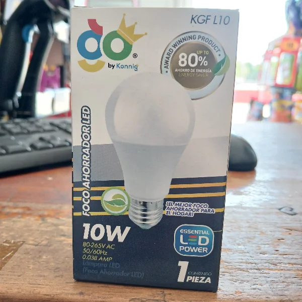 Foco Ahorrador LED 10W Konnig