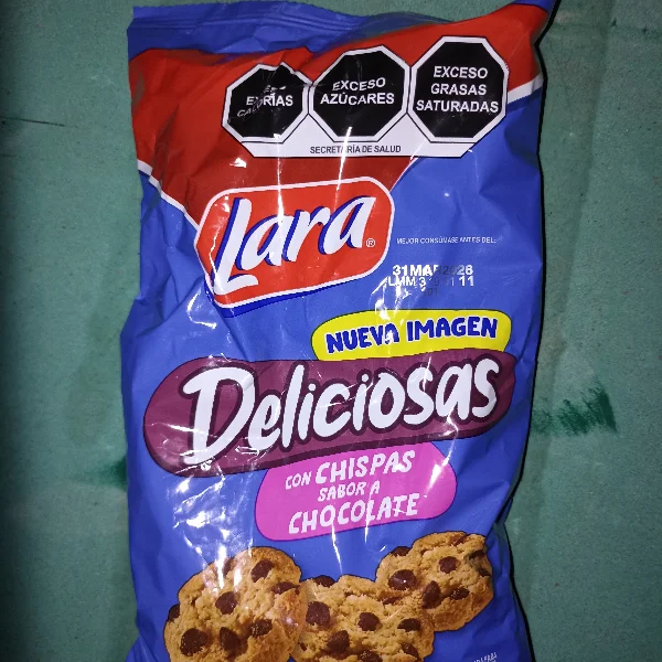 Deliciosas Con Chispas Sabor Chocolate 230g