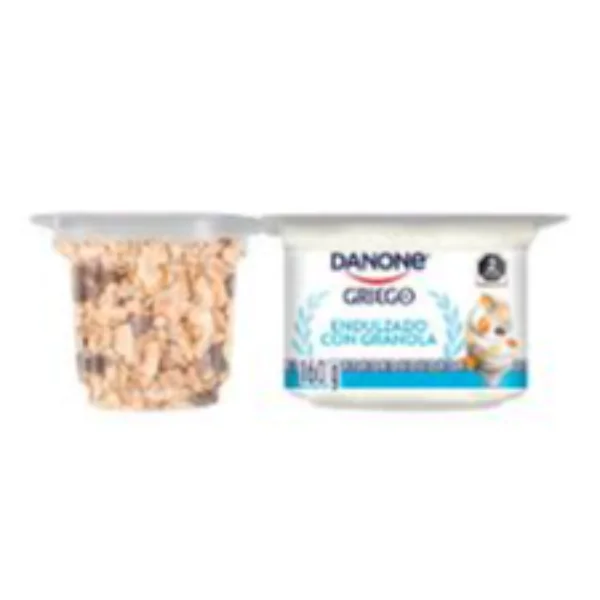 Danone Griego Endulzado c/granola 160g