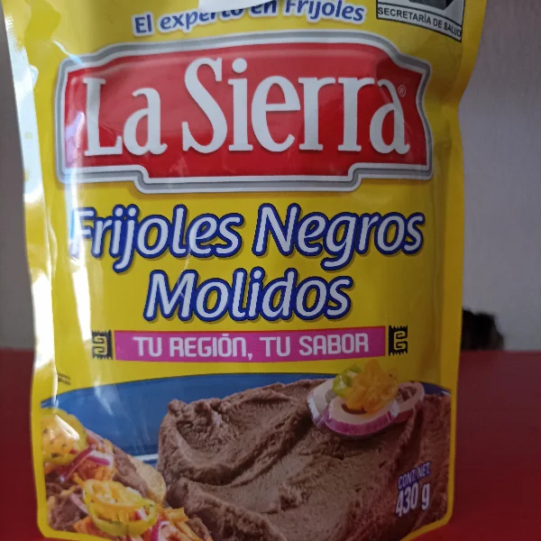 Frijoles Negros Molidos La Sierra Bolsa 430g